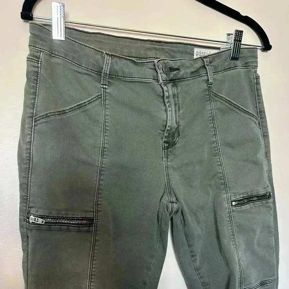 Pistola Jeans in Olive Green in Size 29 - Picture 2 of 8